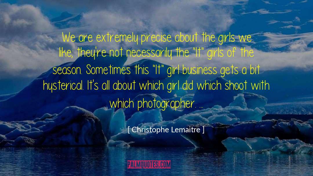 Photo Shoot quotes by Christophe Lemaitre