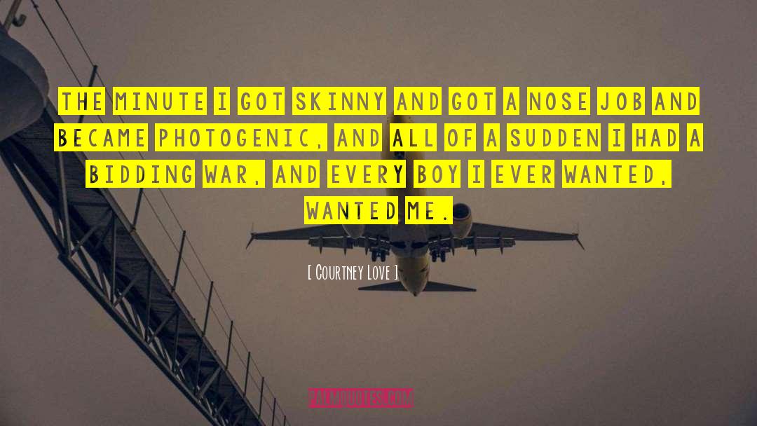 Photogenic quotes by Courtney Love