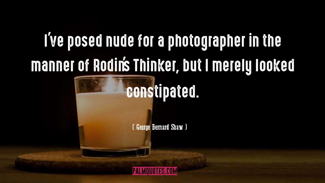 Photographer Bio quotes by George Bernard Shaw
