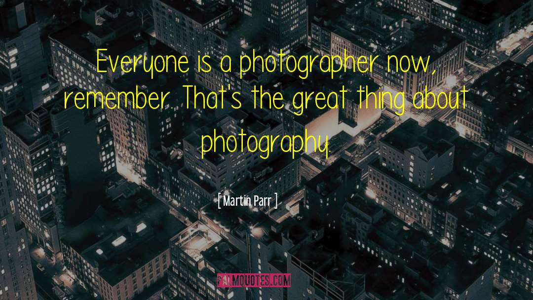 Photographer Bio quotes by Martin Parr