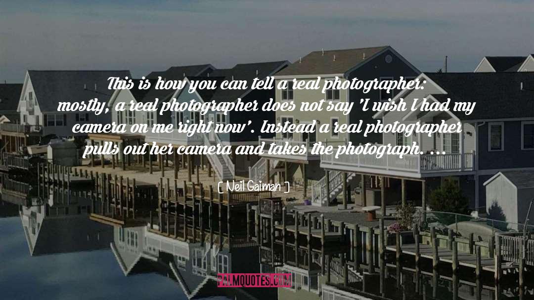 Photographer Bio quotes by Neil Gaiman