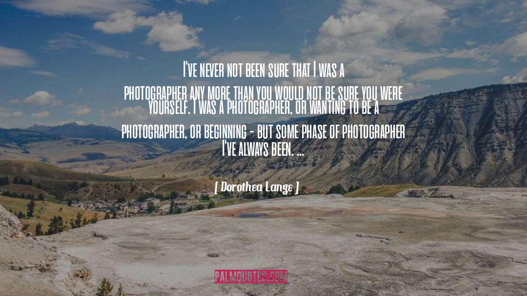 Photographer Bio quotes by Dorothea Lange