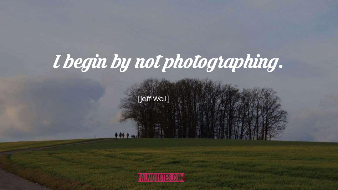 Photographing quotes by Jeff Wall