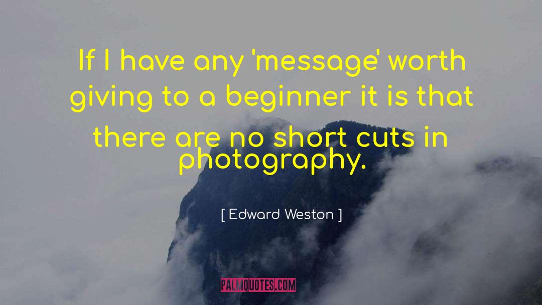 Photography By Photographers quotes by Edward Weston