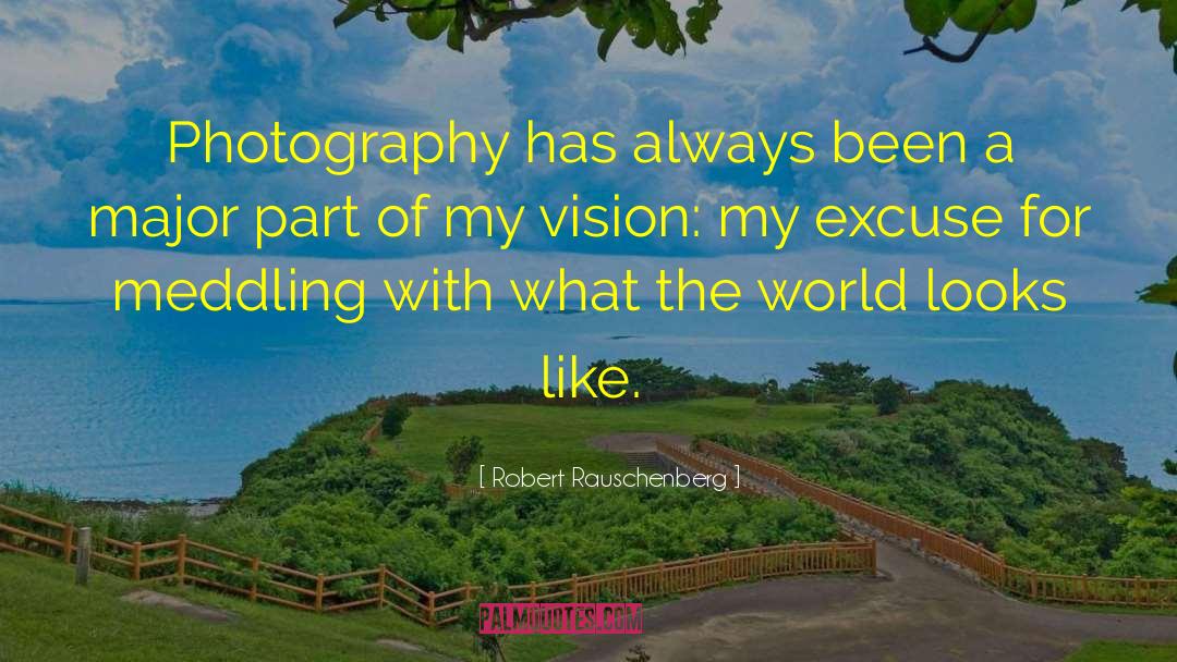 Photography Caption quotes by Robert Rauschenberg