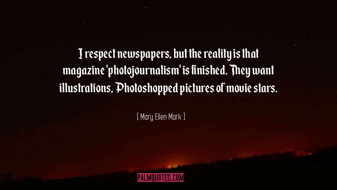 Photoshopped quotes by Mary Ellen Mark
