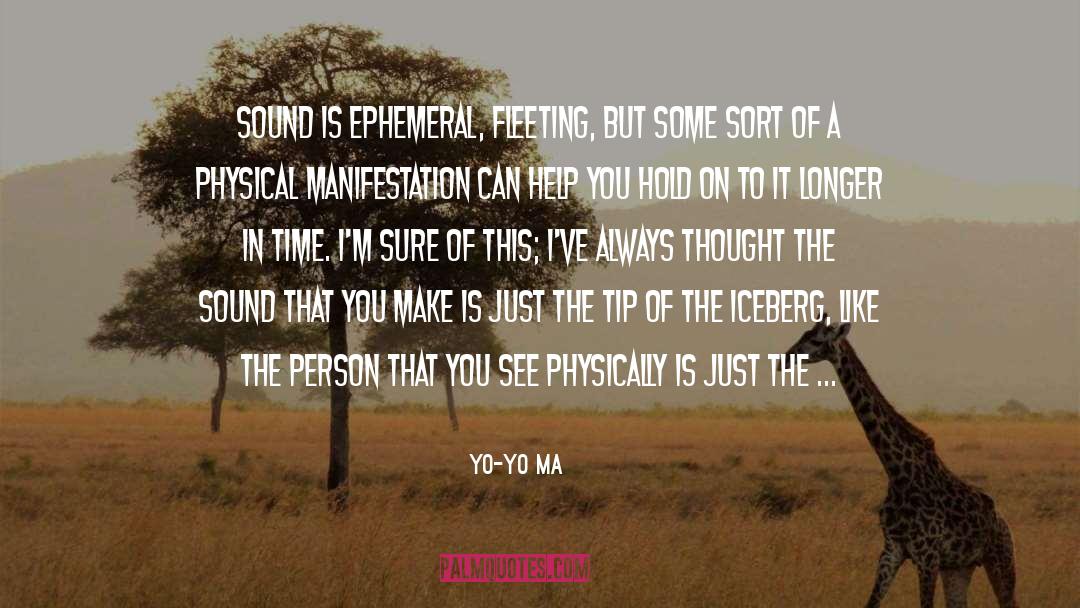 Physical Attraction quotes by Yo-Yo Ma