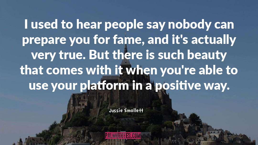 Physical Beauty quotes by Jussie Smollett