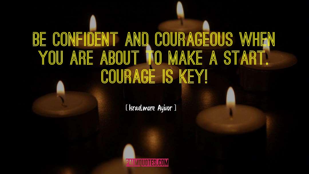 Physical Courage quotes by Israelmore Ayivor