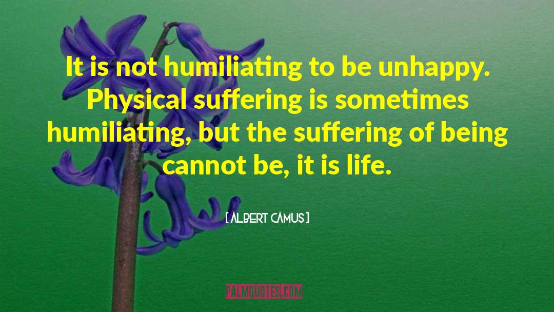 Physical Decay quotes by Albert Camus
