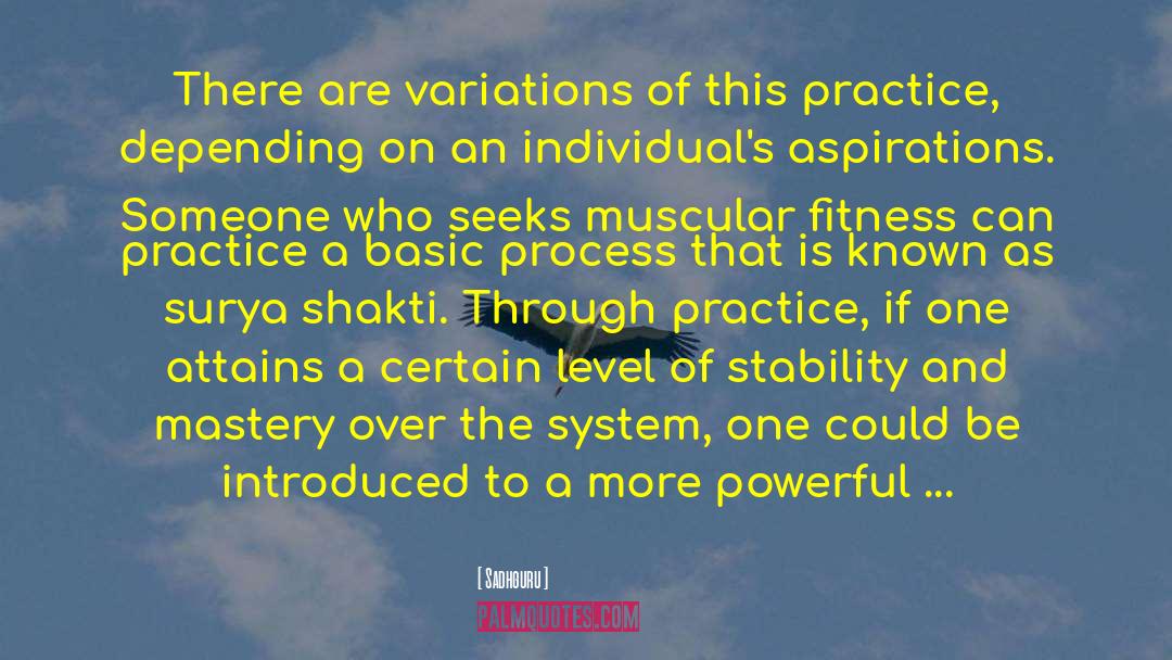 Physical Fitness quotes by Sadhguru