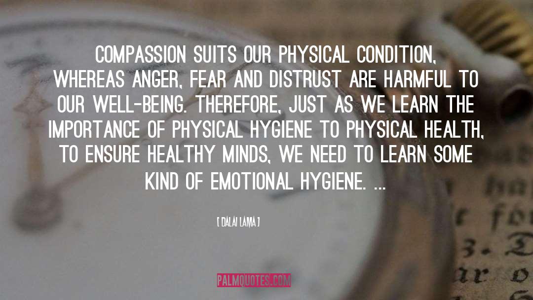 Physical Health quotes by Dalai Lama