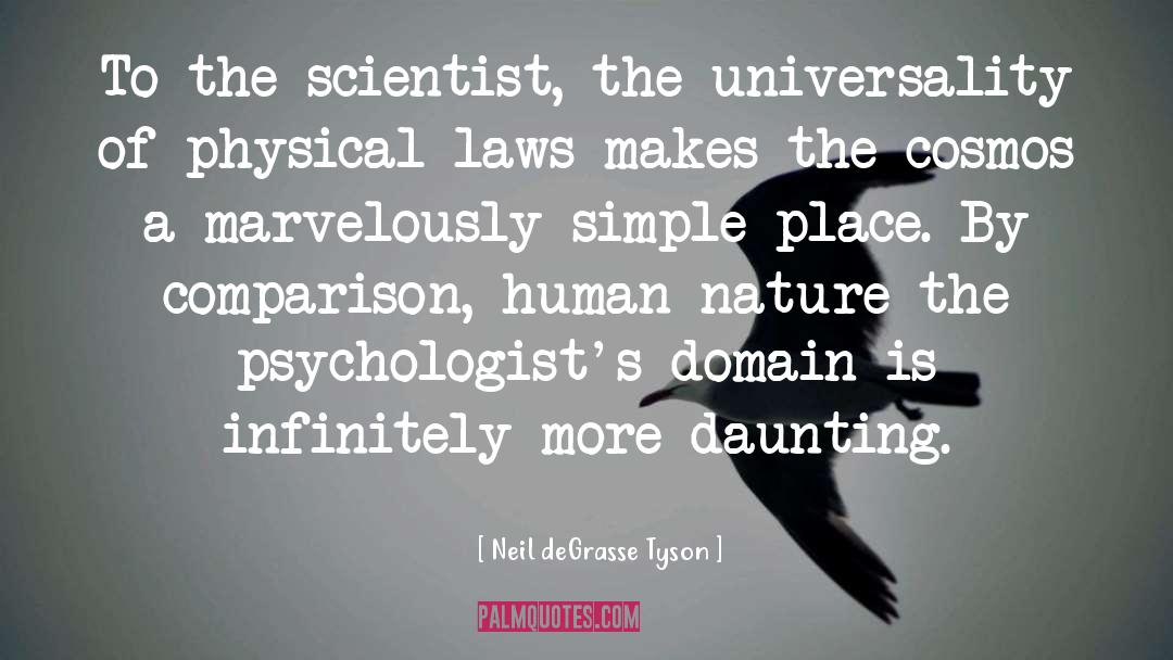 Physical Laws quotes by Neil DeGrasse Tyson