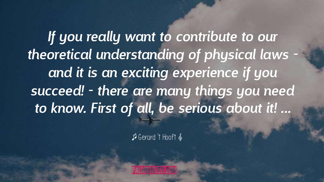 Physical Laws quotes by Gerard 't Hooft