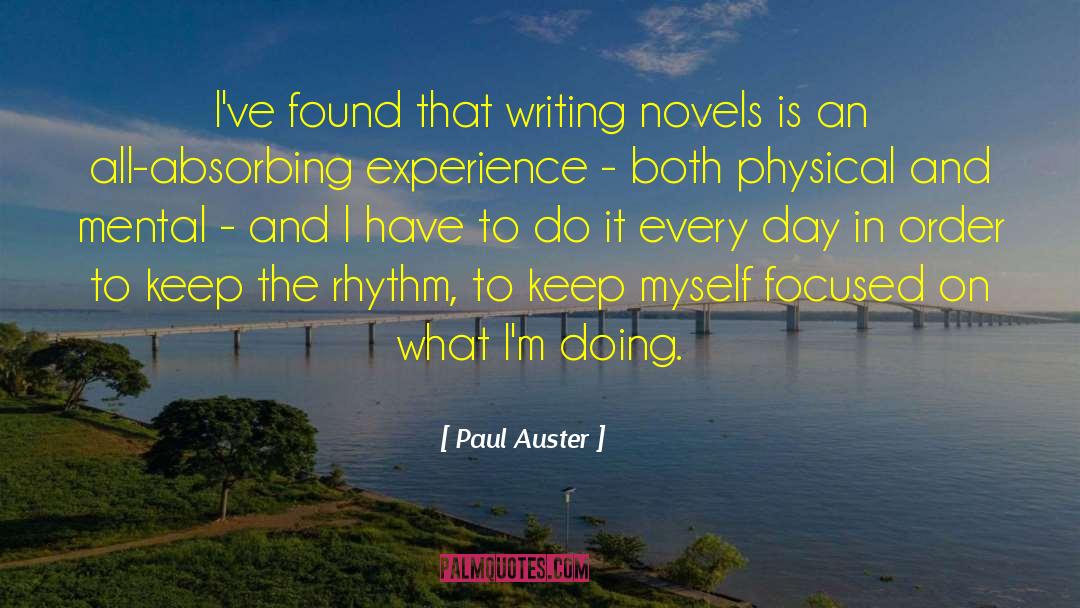 Physical Limitations quotes by Paul Auster