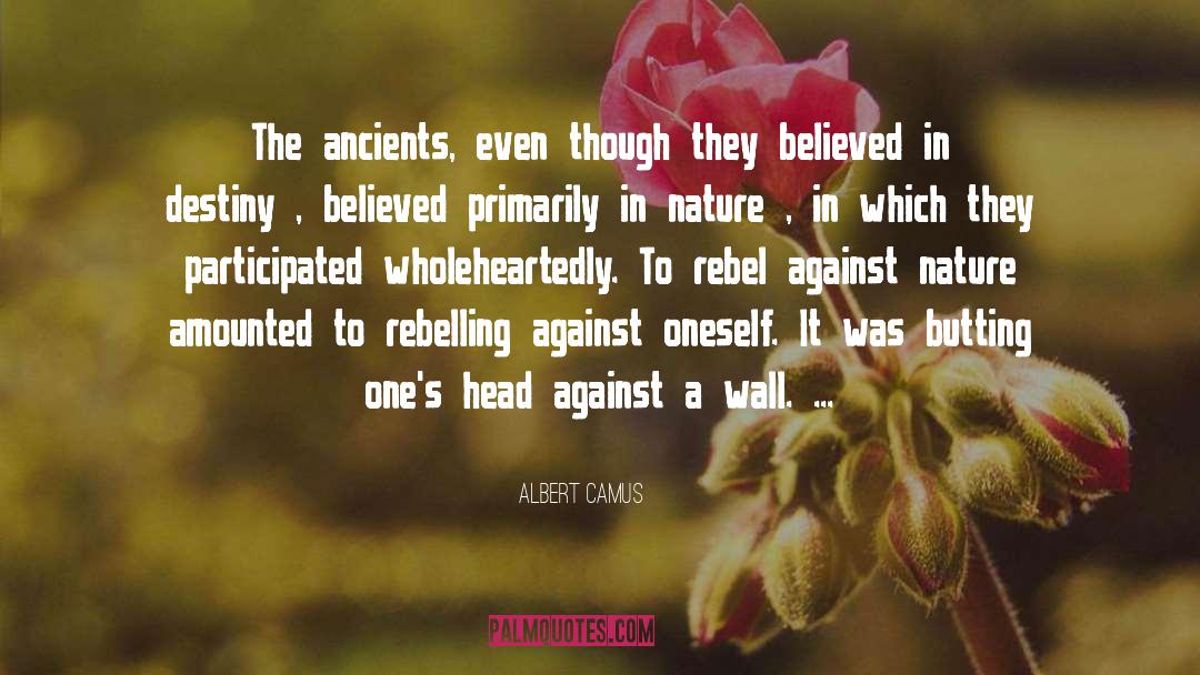 Physical Nature quotes by Albert Camus