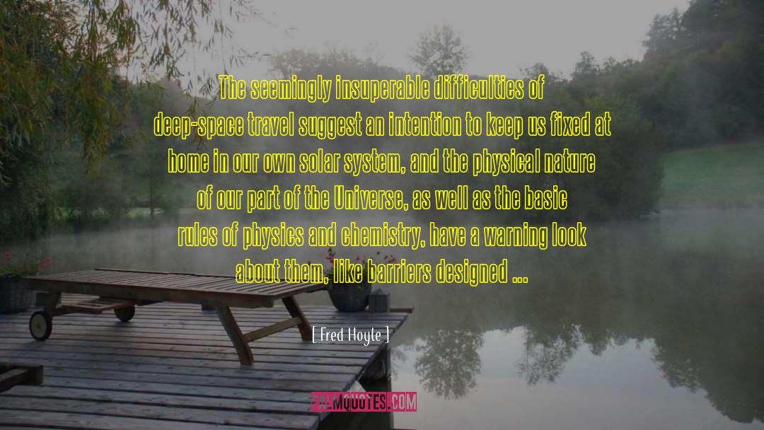 Physical Nature quotes by Fred Hoyle