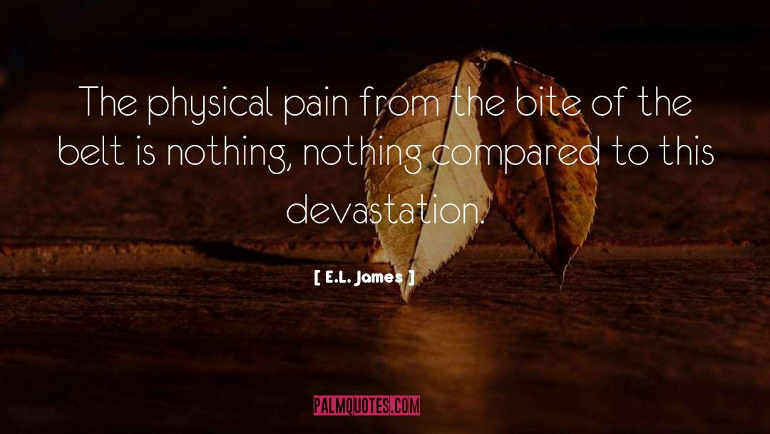 Physical Pain quotes by E.L. James