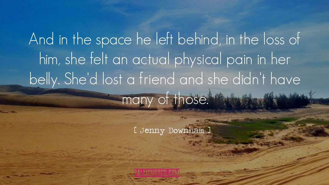 Physical Pain quotes by Jenny Downham