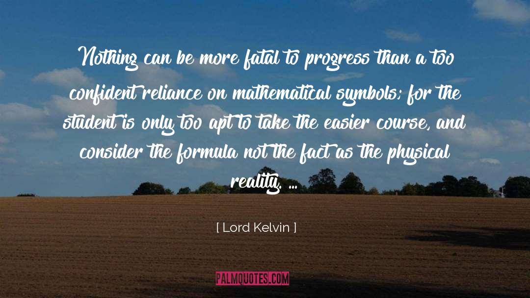 Physical Reality quotes by Lord Kelvin