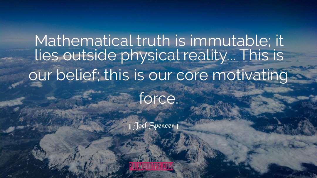 Physical Reality quotes by Joel Spencer