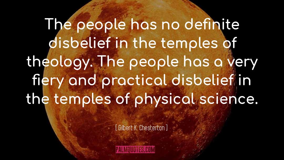 Physical Science quotes by Gilbert K. Chesterton