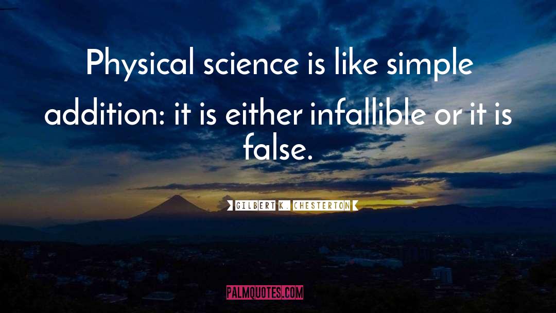 Physical Science quotes by Gilbert K. Chesterton