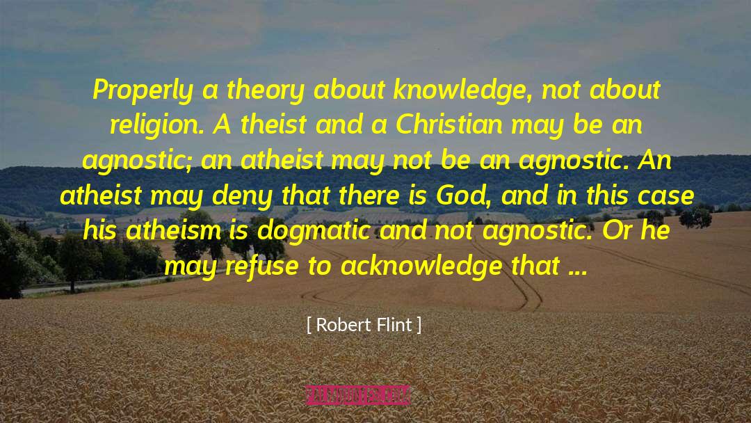 Physical Theory quotes by Robert Flint