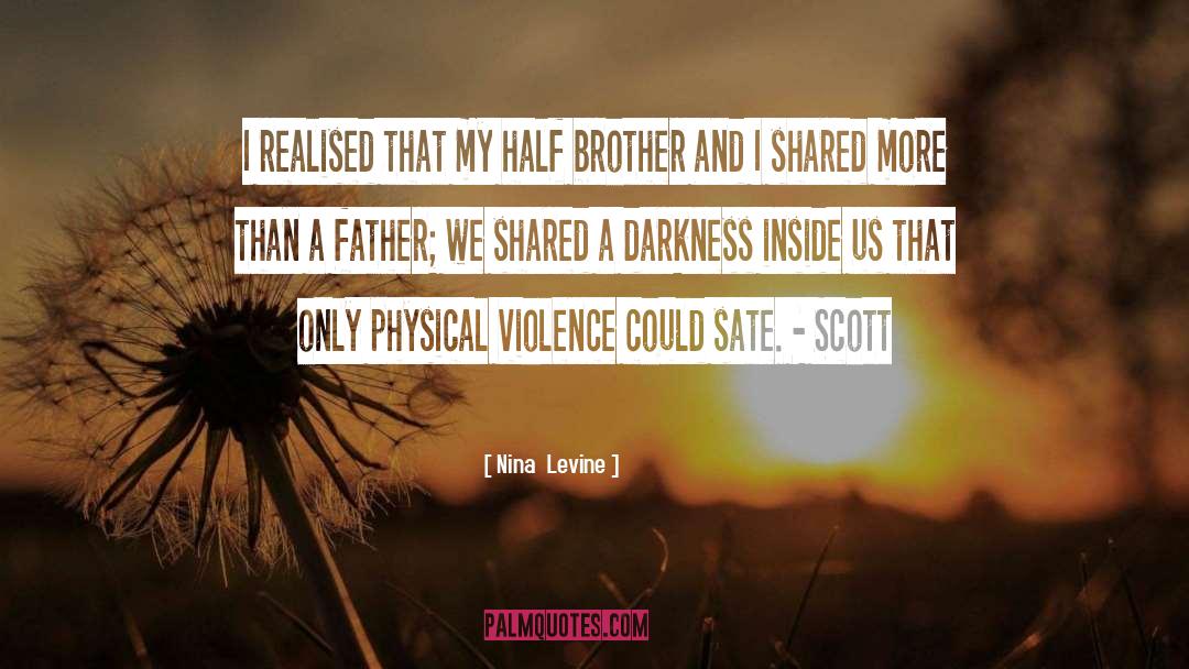 Physical Violence quotes by Nina  Levine