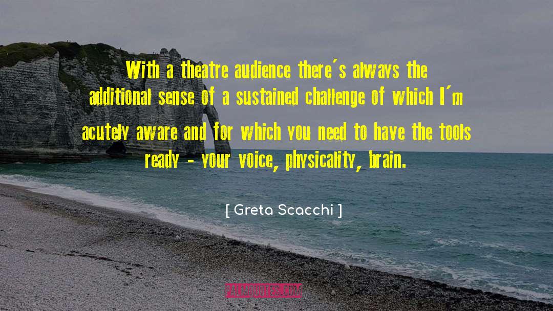 Physicality quotes by Greta Scacchi