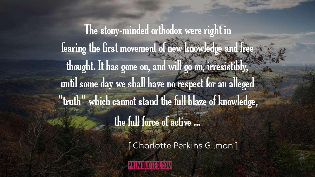 Physically Active quotes by Charlotte Perkins Gilman