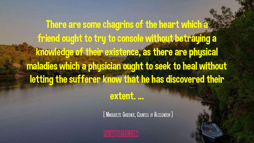 Physician quotes by Marguerite Gardiner, Countess Of Blessington