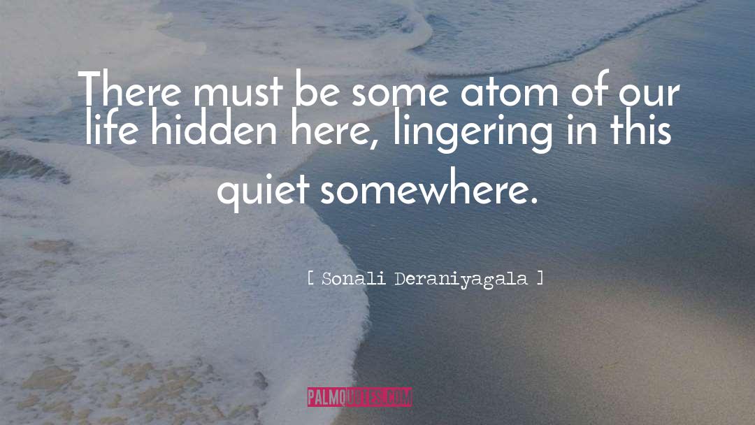 Physicist Atom quotes by Sonali Deraniyagala