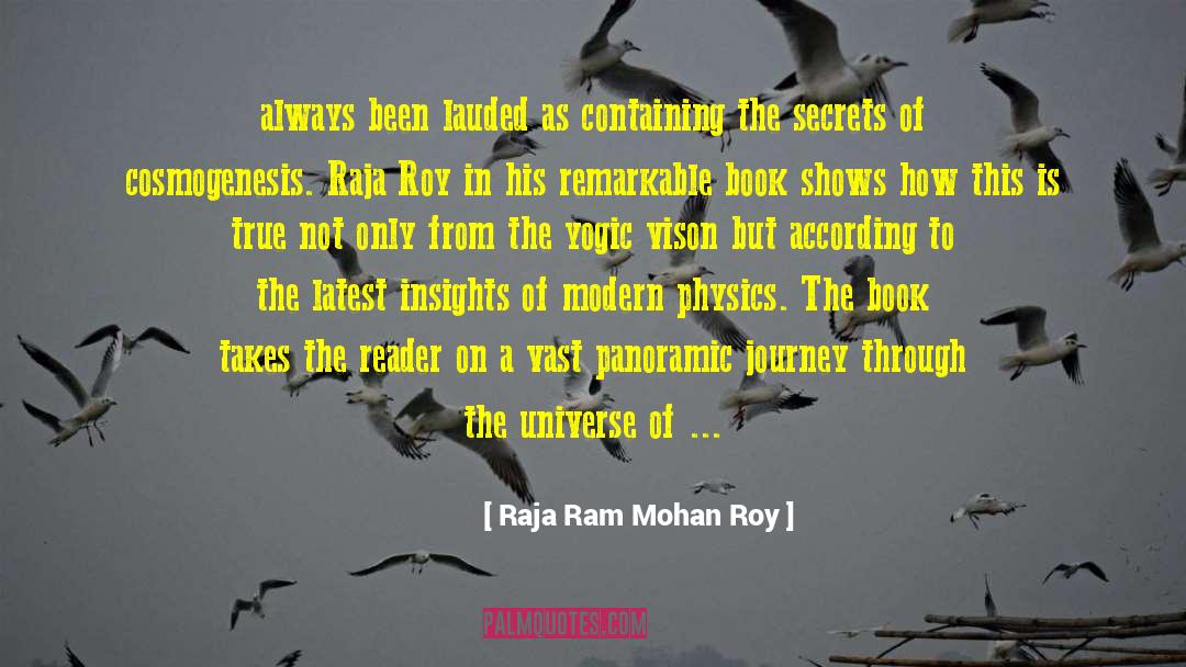 Physics Experiment quotes by Raja Ram Mohan Roy
