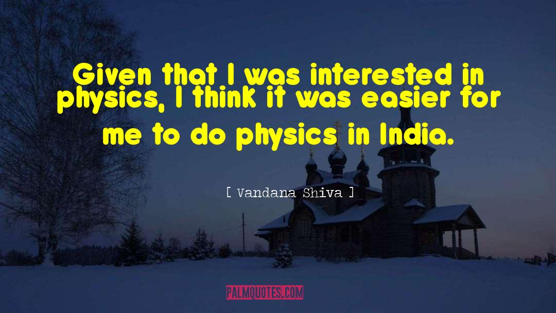 Physics Formula quotes by Vandana Shiva