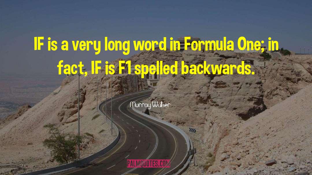 Physics Formula quotes by Murray Walker
