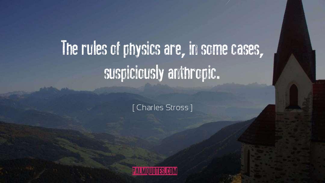 Physics Formula quotes by Charles Stross