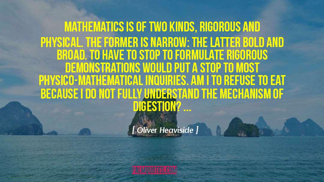 Physics Mathematics quotes by Oliver Heaviside