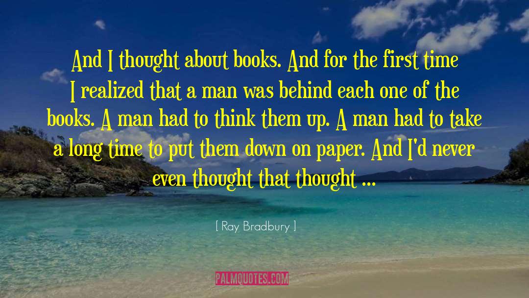 Physiognomy Books quotes by Ray Bradbury