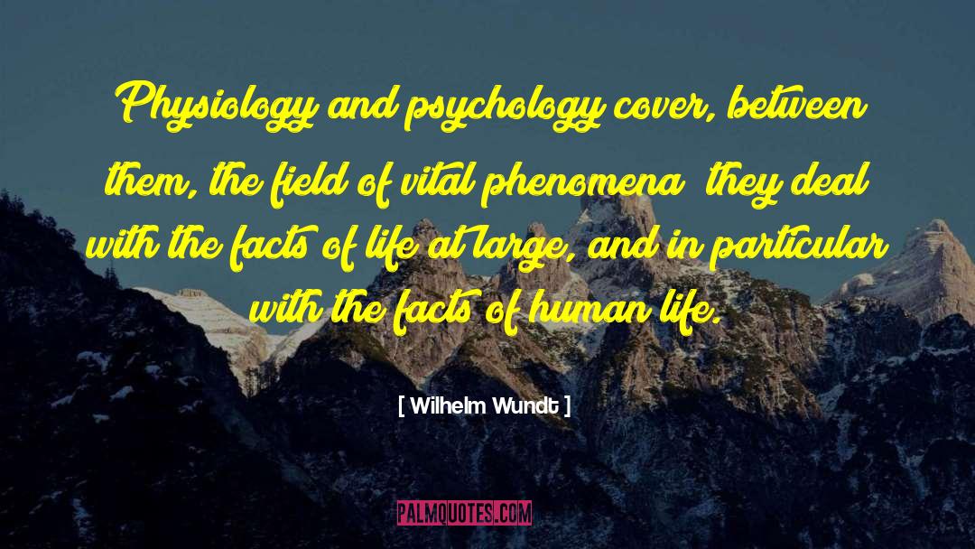 Physiology quotes by Wilhelm Wundt