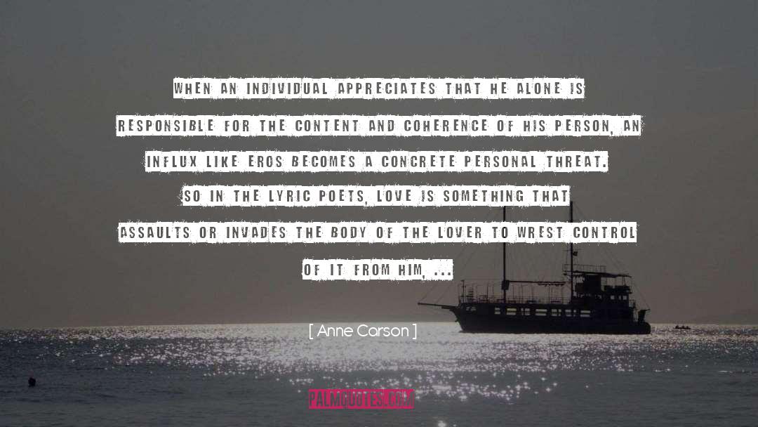 Physique quotes by Anne Carson