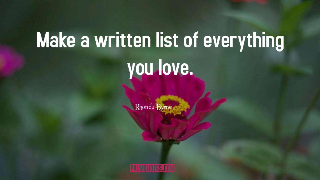 Phytonutrients List quotes by Rhonda Byrne