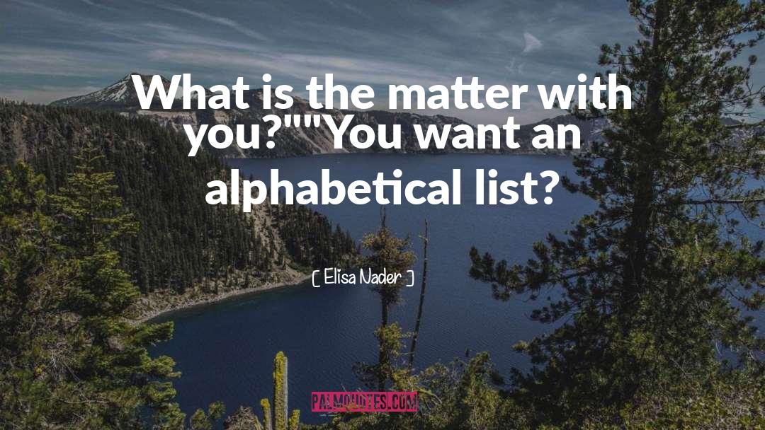 Phytonutrients List quotes by Elisa Nader