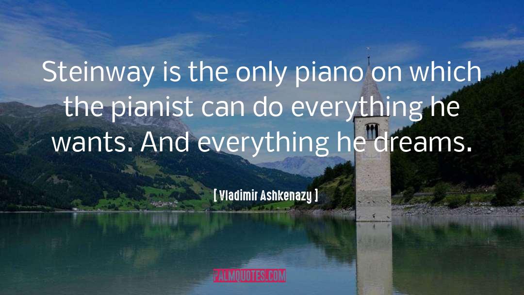 Pianist quotes by Vladimir Ashkenazy