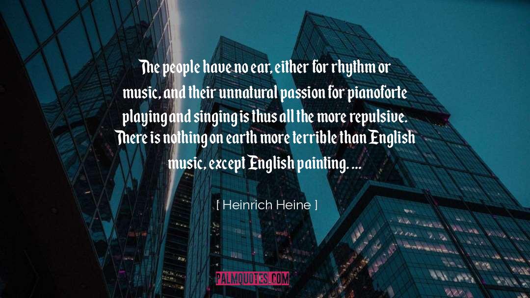 Pianoforte quotes by Heinrich Heine