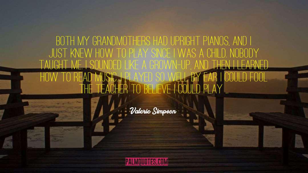 Pianos quotes by Valerie Simpson