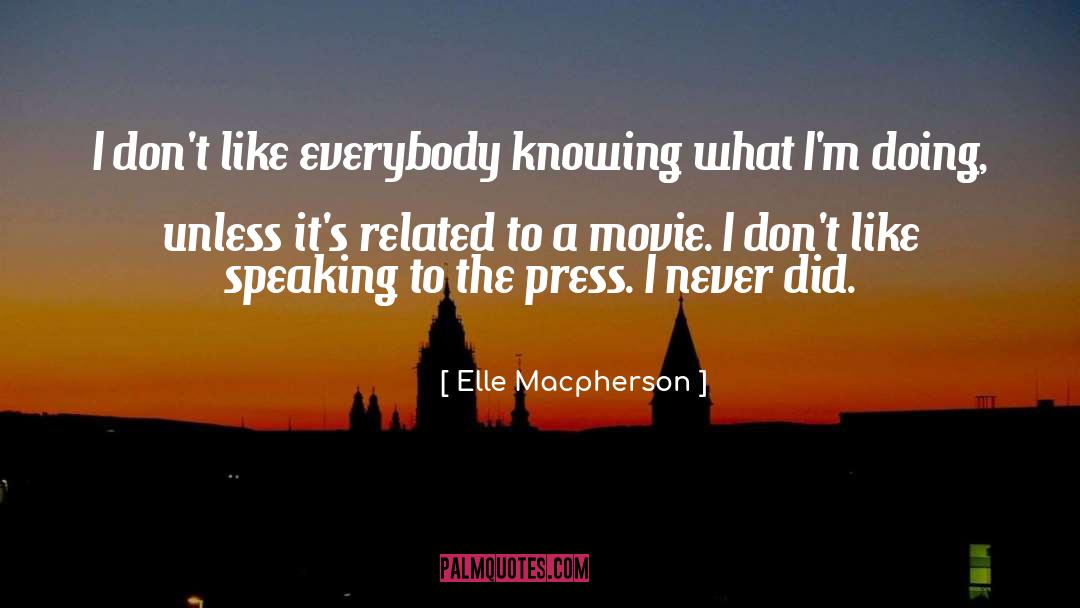 Picador Press quotes by Elle Macpherson