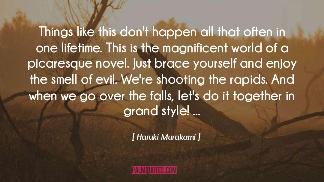 Picaresque quotes by Haruki Murakami