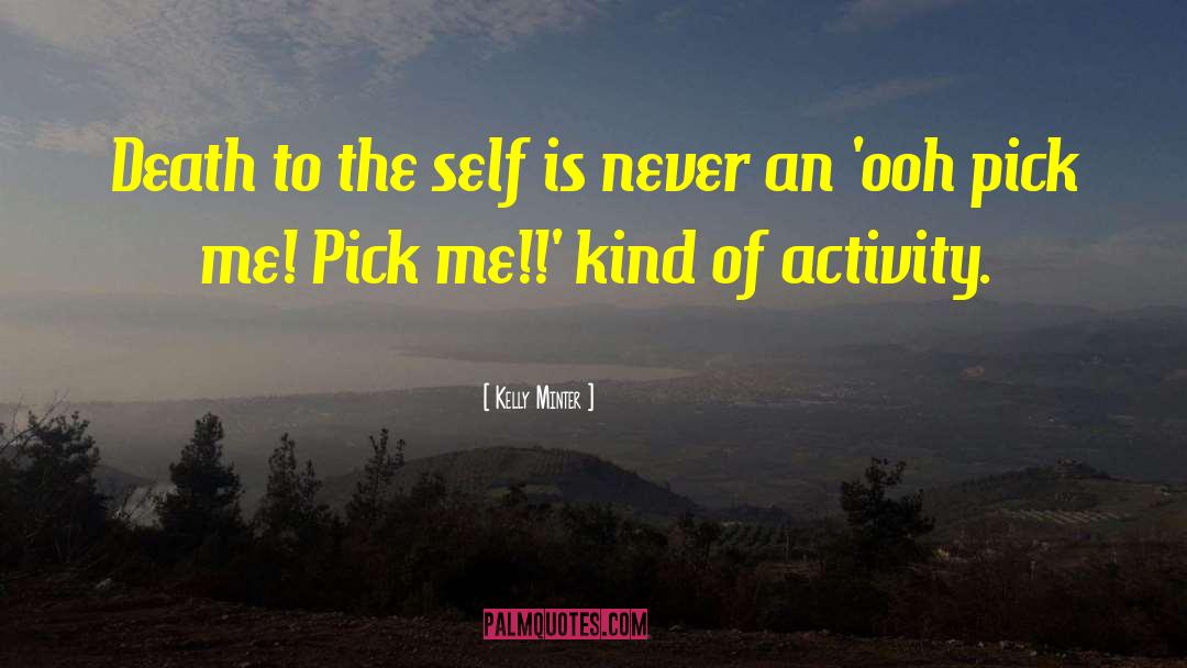 Pick Me quotes by Kelly Minter