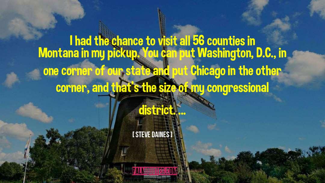 Pickups quotes by Steve Daines